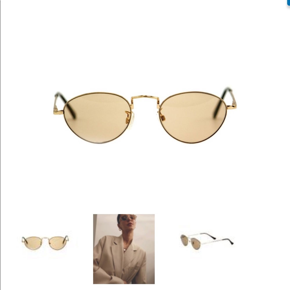 Shevoke Lori Gold Sunglasses